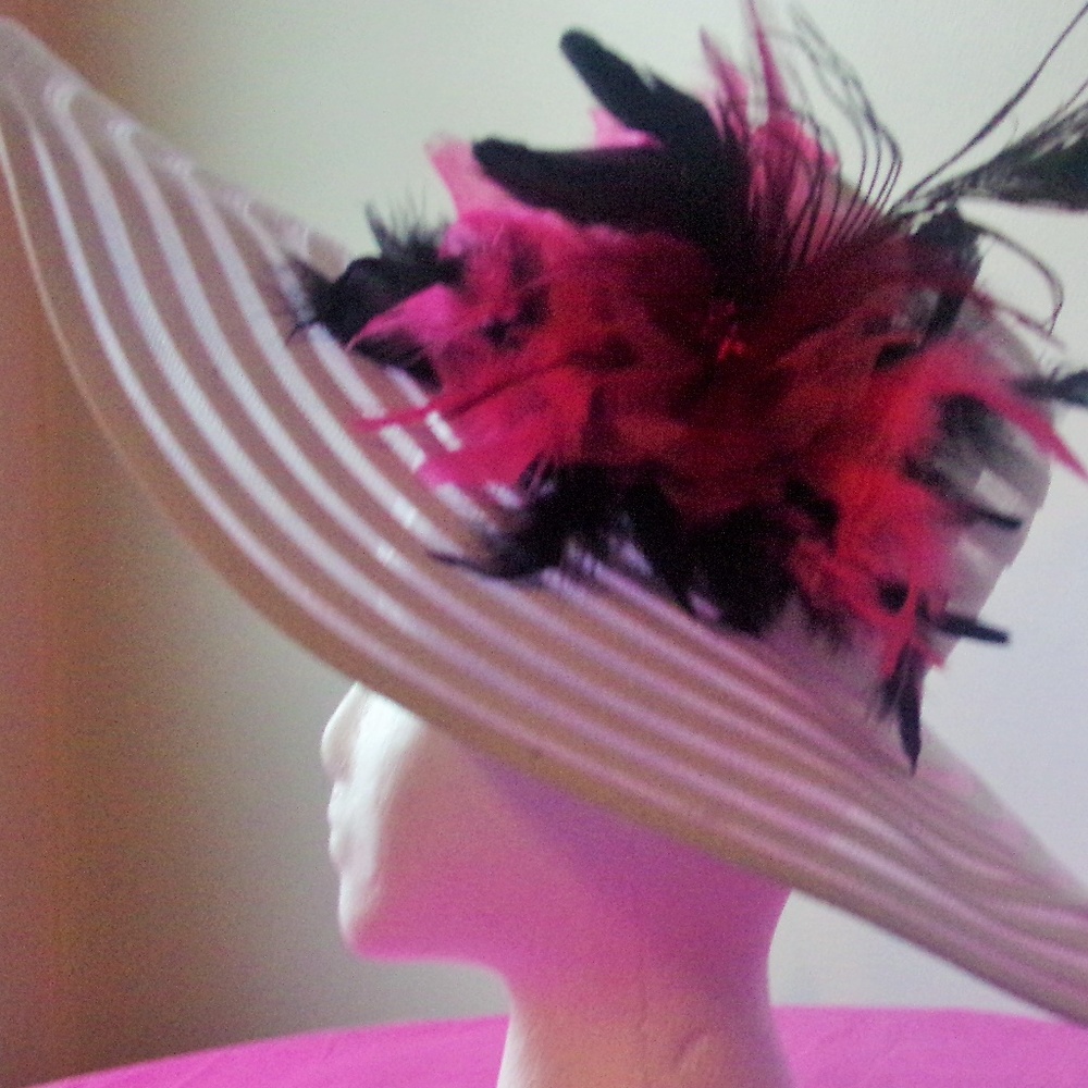 white fashion /Derby Hat's